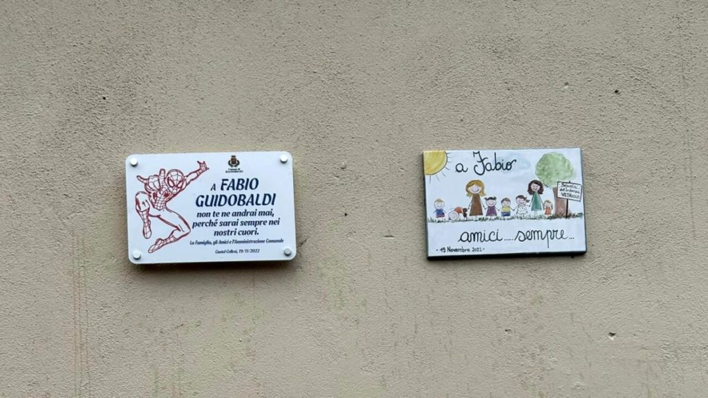 giardinetti di castel cellesi dedicati a fabio guidobaldi