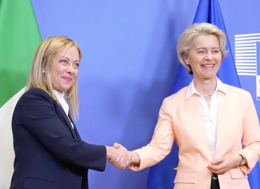 giorgia meloni ursula von der leyen