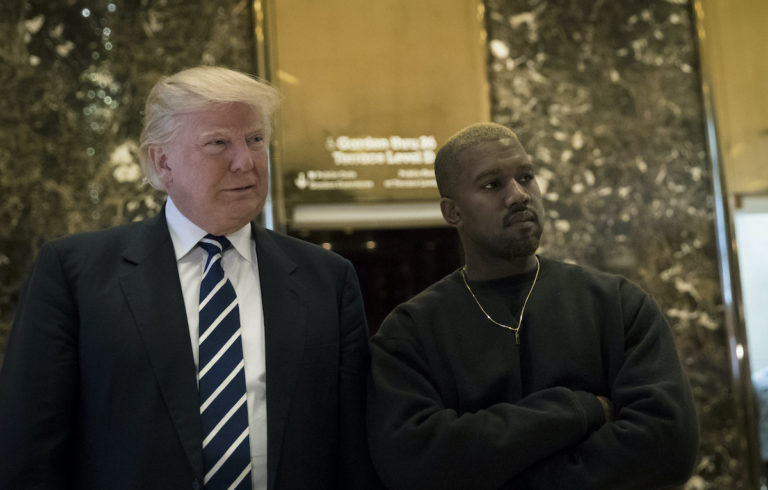 kanye west trump