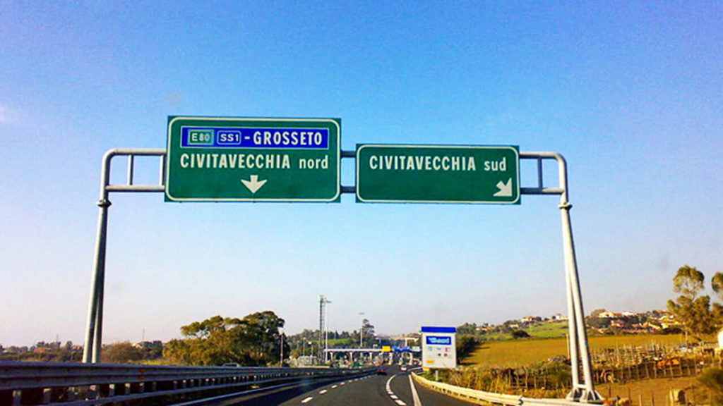 la a12 a civitavecchia