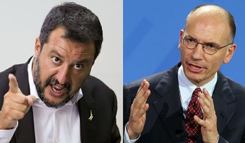 letta salvini lockdown