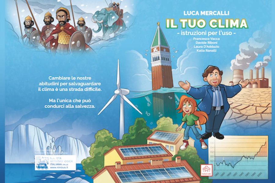 “Il tuo clima – Istruzioni per l’uso”, Luca Mercalli diventa un fumetto per raccontare la crisi climatica