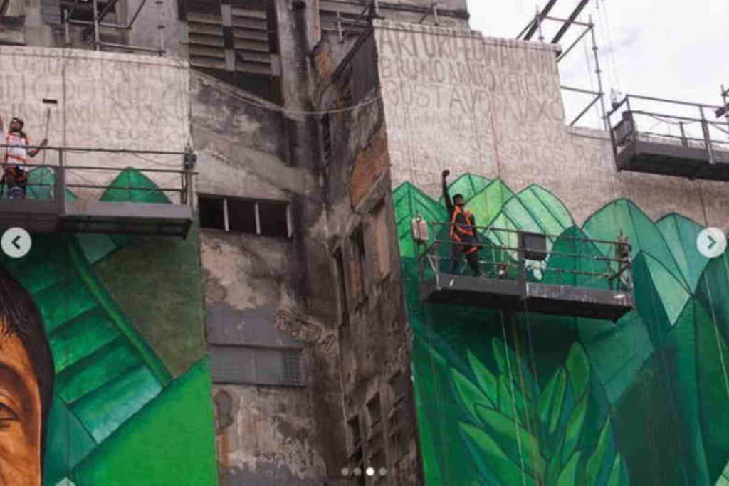 mundano murales amazzonia