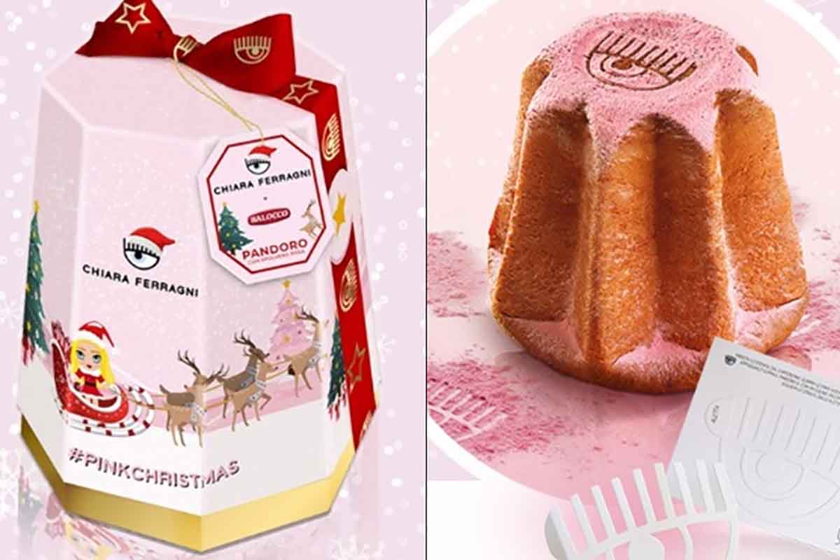 Pink Christmas: cosa contiene davvero il pandoro di Chiara Ferragni con “spolvero rosa”