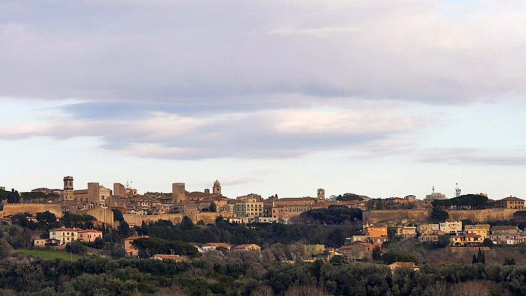 panoramica di tarquinia