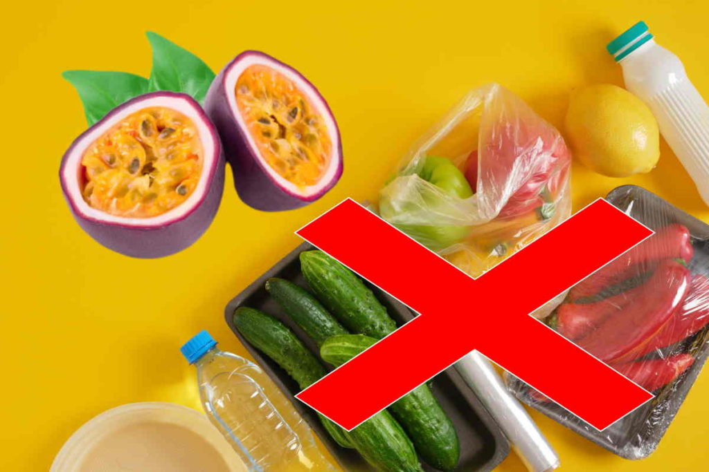 pellicola plastica passion fruit