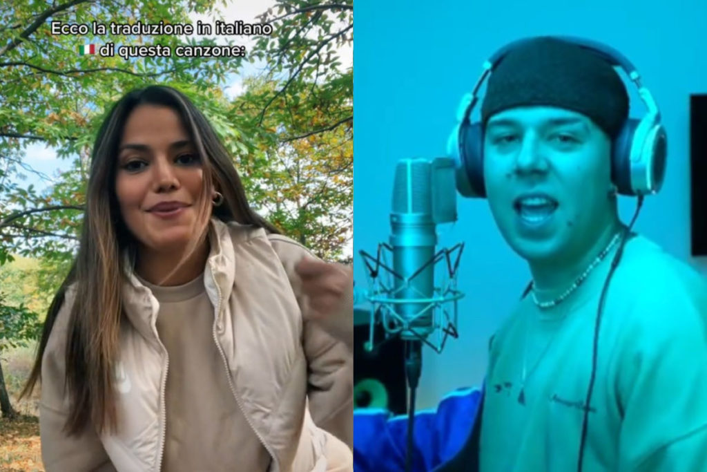 quedate canzone virale su TikTok significato