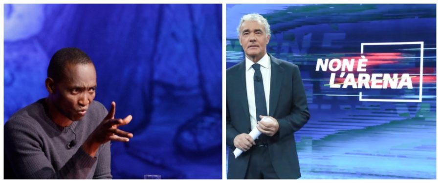A “Non è l’Arena” le testimonianze dei lavoratori della Karibu che inchiodano Soumahoro: “Sapeva tutto” 1 soumahoro larena 1