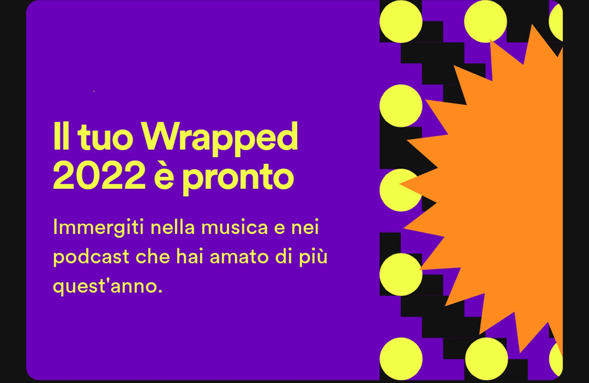 Spotify Wrapped 2022: ecco come scoprire il vostro anno in musica (e i cantanti più ascoltati in Italia!)