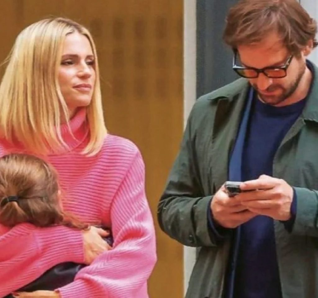 tomaso trussardi gesto michelle hunziker