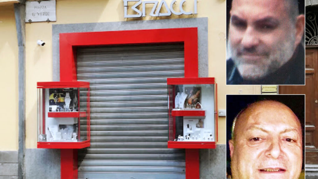 viterbo gioielleria bracci nei riquadri giuseppe trovato e antonio loria