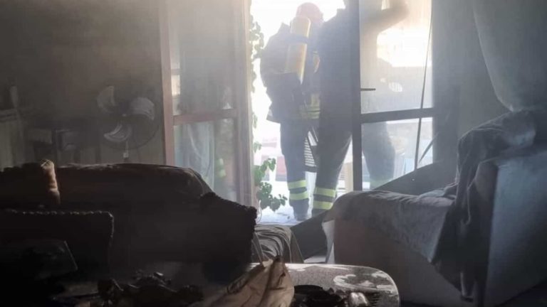 viterbo incendio in appartamento a villanova l intervento dei vigili del fuoco