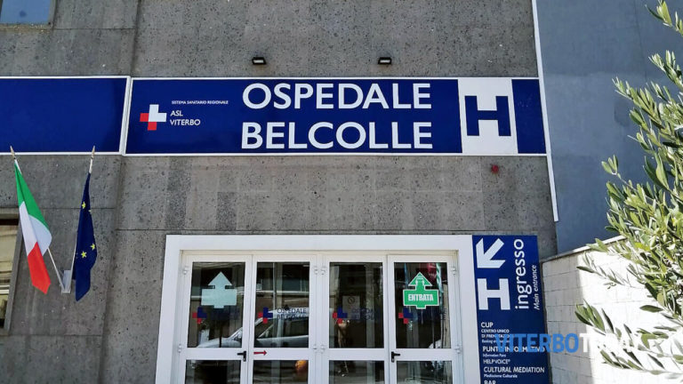 viterbo ospedale di belcolle ingresso