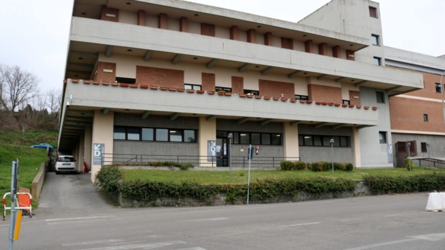 viterbo ospedale di belcolle palazzina blocco d malattie infettive