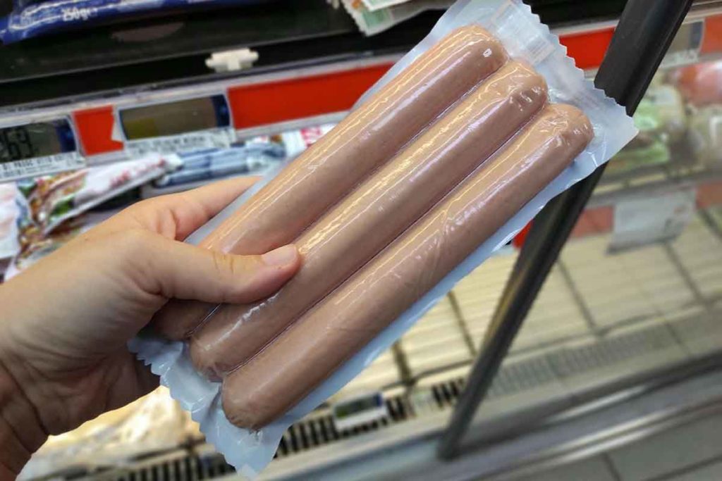 wurstel supermercato
