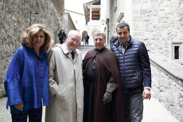 D0B8757©Fabio Lovino MATILDE BERNABEI ETTORE BERNABEI DUSTIN HOFFMAN LUCA BERNABEI 1148x765 1