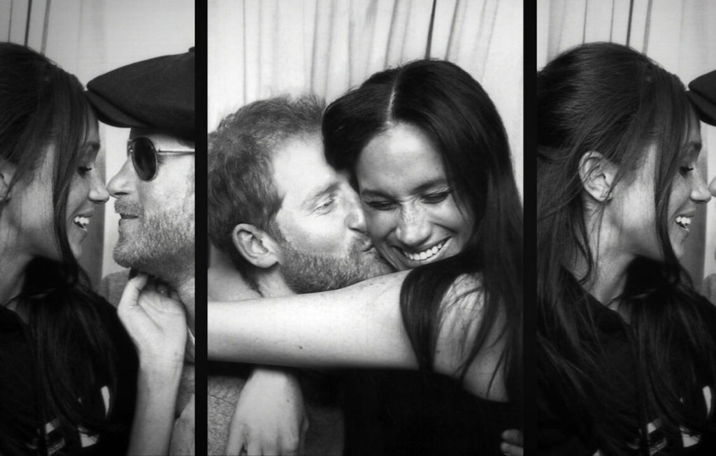 Harry Meghan Archival Photobooth