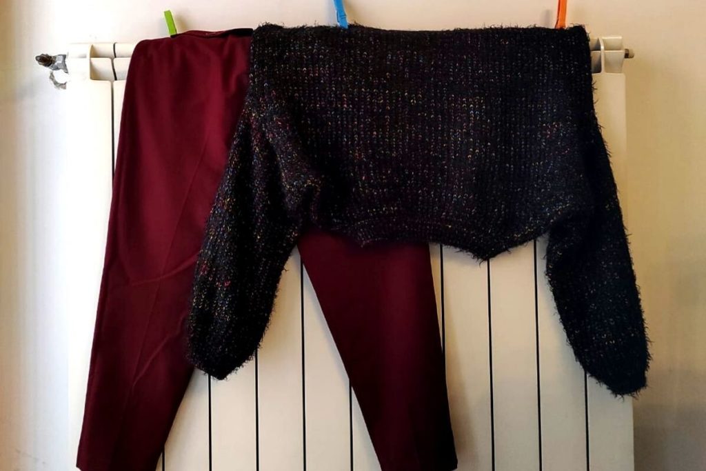asciugare i panni sui termosifoni