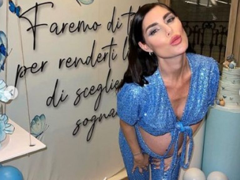 bianca atzei figlio
