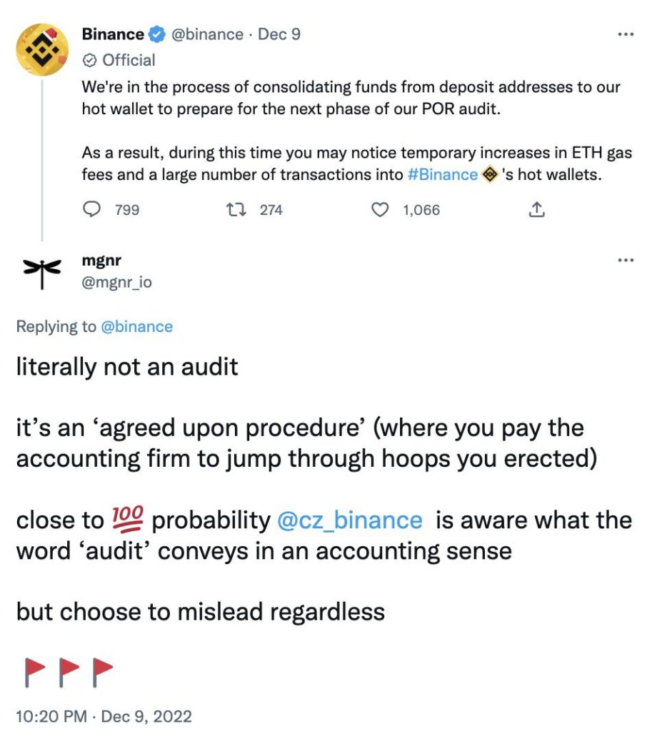 binance audit