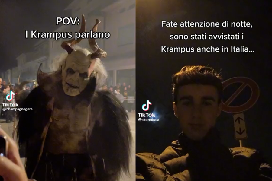 I Krampus spopolano su TikTok, ma cosa sono? E sopratutto, stanno arrivando anche in Italia? 1 krampus