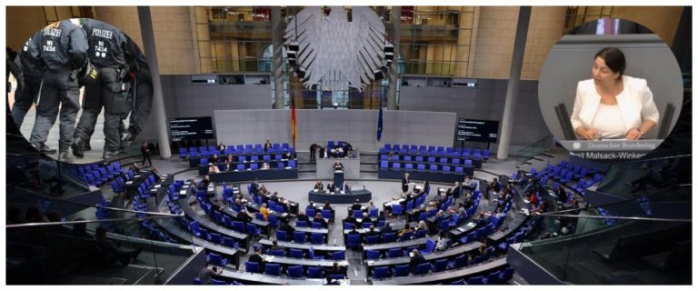 parlamento tedesco assalto