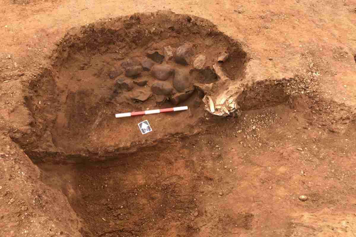 Anche nell’età del Ferro si faceva festa, trovati i resti di avanzi in un falò di oltre 2000 anni fa