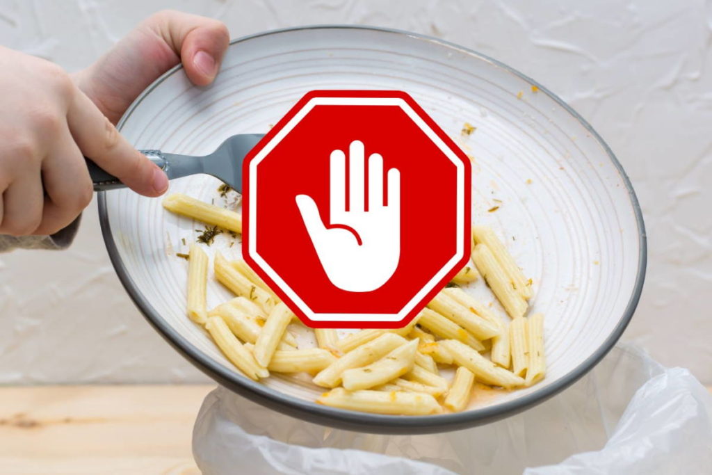 stop sprechi alimentari