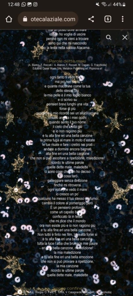 Testo canzone giorgia scaled 1