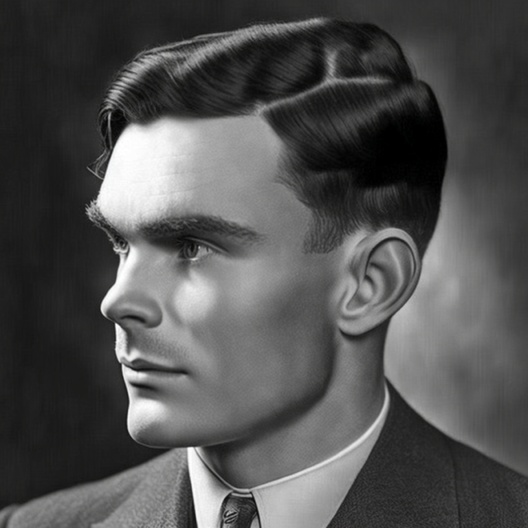 diabollito Alan Turing old photography 1950 photorealistic high c77748f7 879a 4c75 bccd 0e4a497ed08b