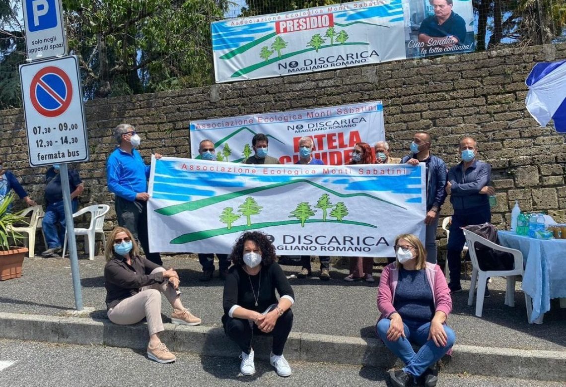 Magliano Romano – L’Associazione Ecologica Monti Sabatini  contro la riclassificazione della discarica