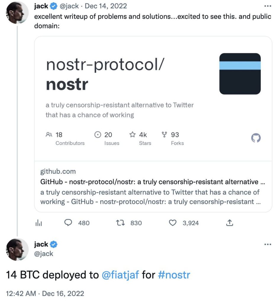 nostr dorsey