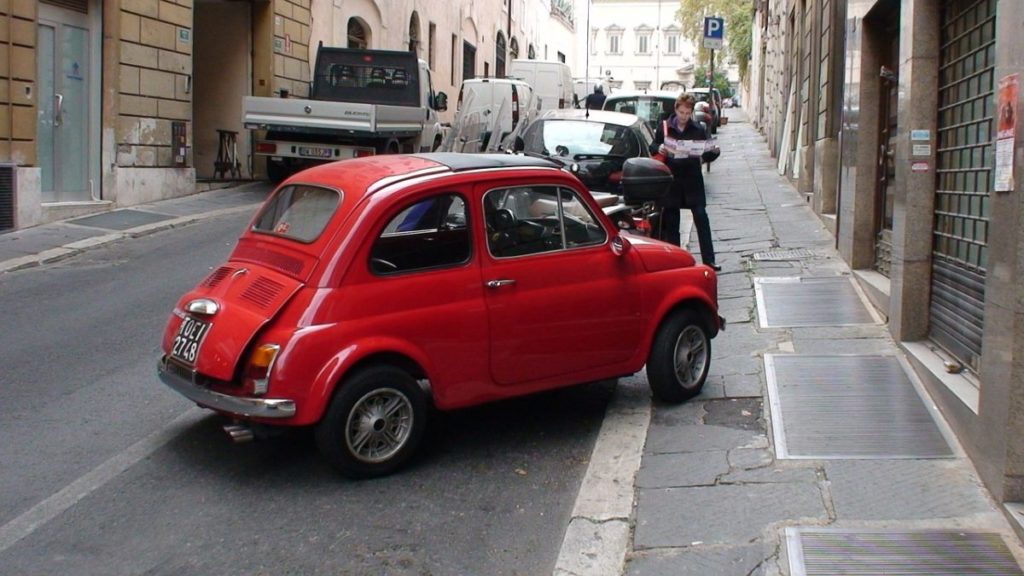 Auto divieto di sosta