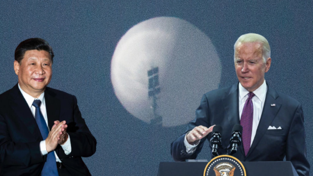 Biden Xi balloon