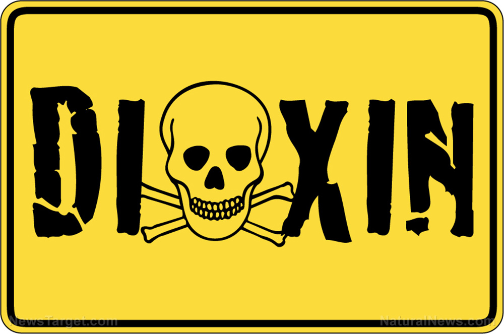 Dioxin Icon Attention Bones Cancer Caution Chemical