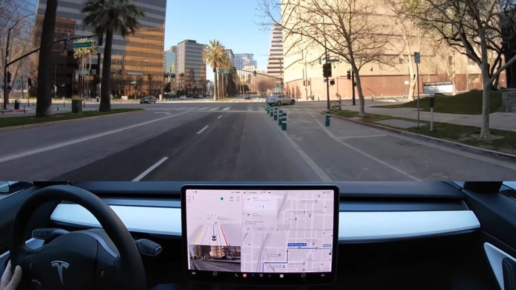 Incidente Tesla Guida autonoma FSD Beta