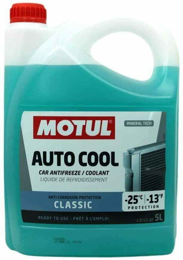 Liquido Radiatore Antigelo Verde Blu Motul Auto Cool Classic 25° pronto alluso