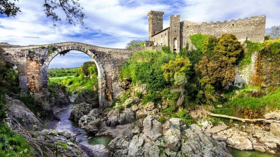 castello canino e ponte del diavolo