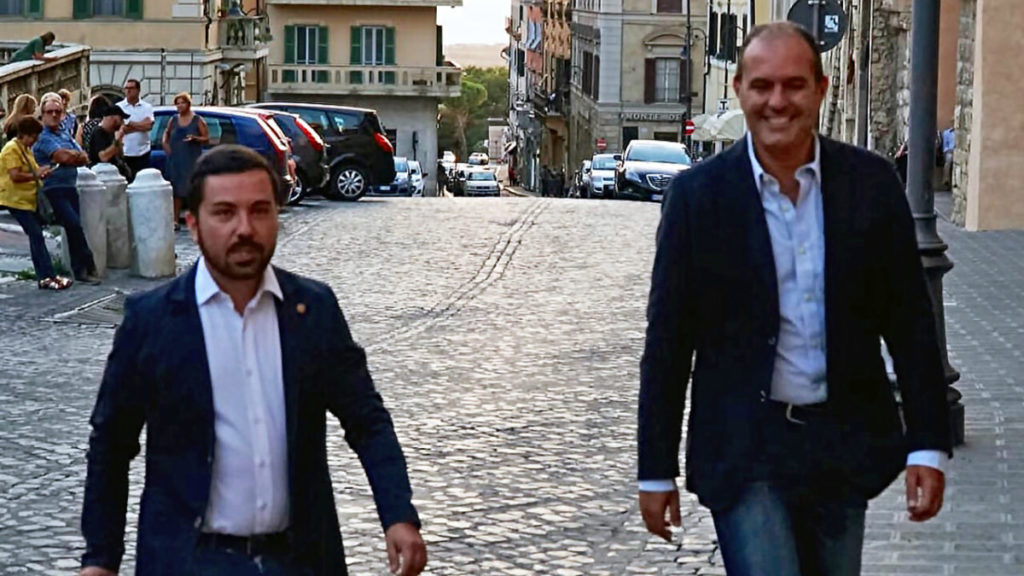 giovanni corona e sergio caci di insieme montalto di castro e pescia romana