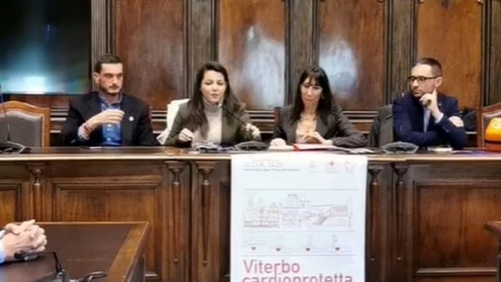 la presentazione del progetto viterbo citta cardioprotetta