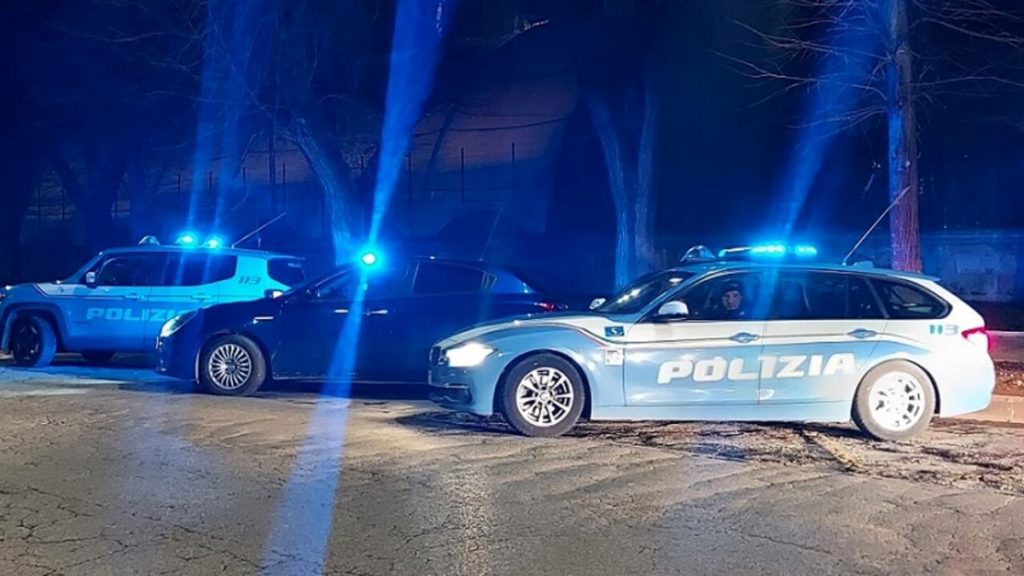 polizia a viale trento