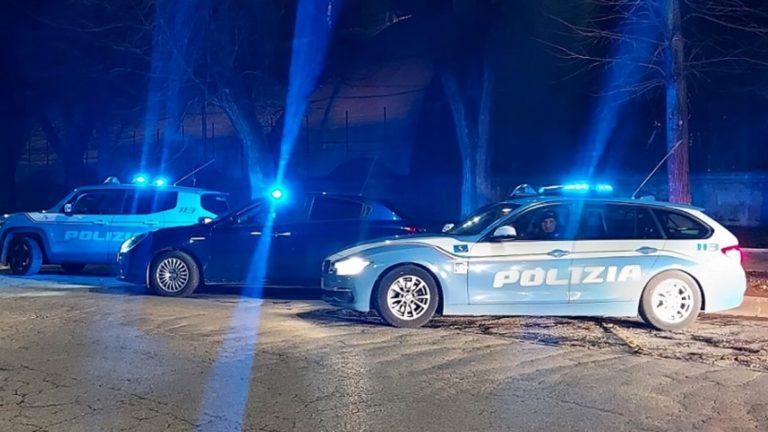 polizia a viale trento