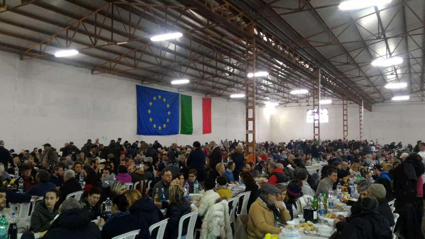 Torna il grandioso pranzo del purgatorio, una tradizione lunga mezzo millennio che si rinnova dopo due anni di stop 1 pranzo del purgatorio di gradoli 2