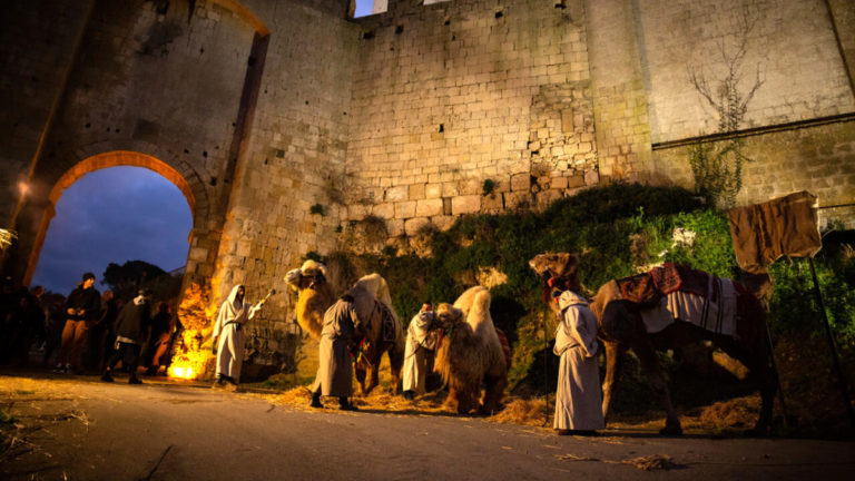 presepe vivente di tarquinia l arrivo dei re magi 5