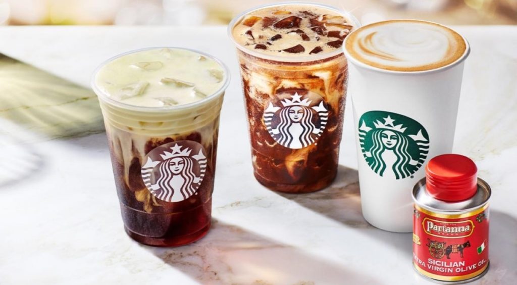 starbucks caffe olio doliva