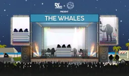 the whales on stage