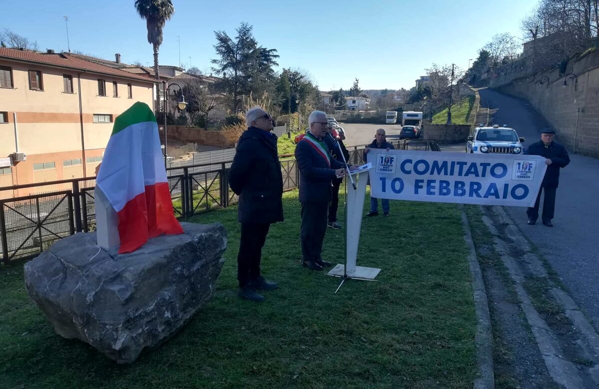 Inaugurato il monumento al Carabiniere Luciano Lupattelli, Martire delle foibe
