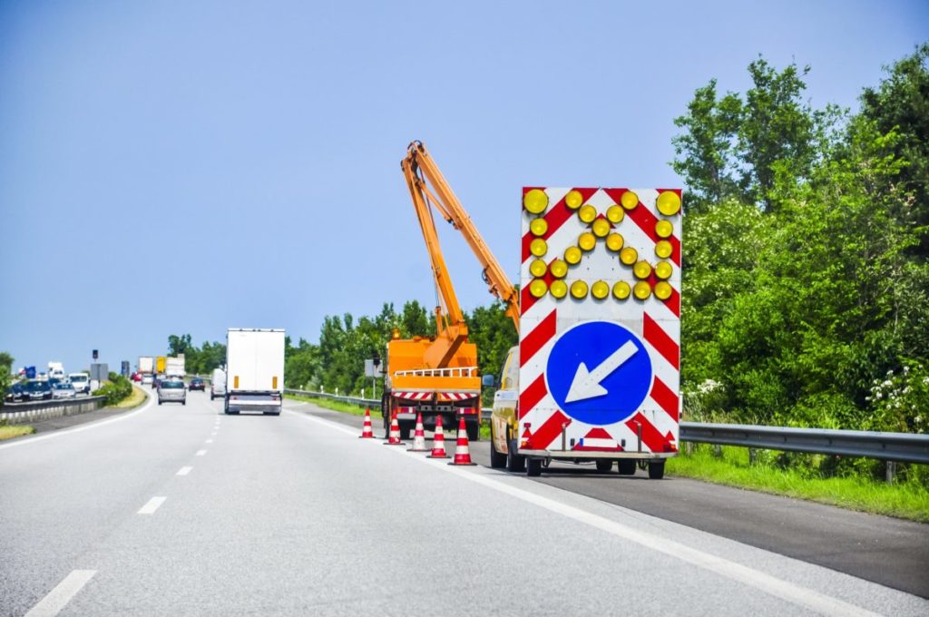 Cantiere autostrada