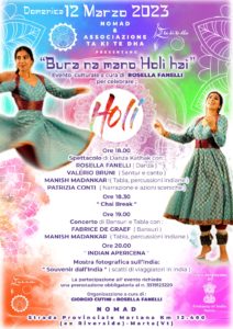 Marta – Arriva “Holi”: colorata festa di sapori, musiche e danze indiane
