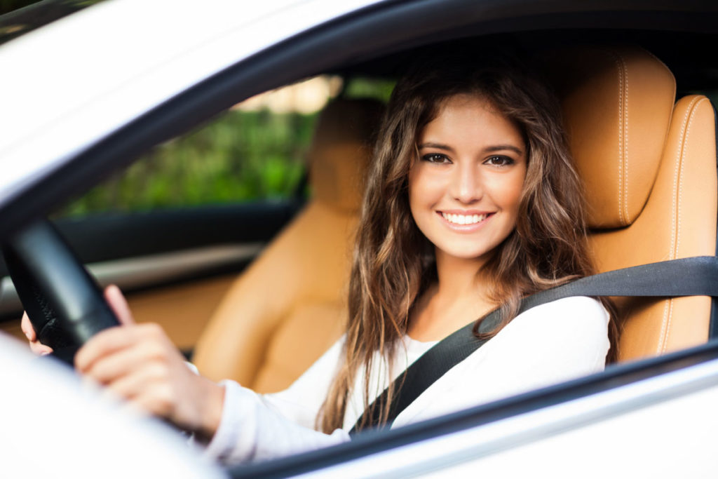 Neopatentata al volante